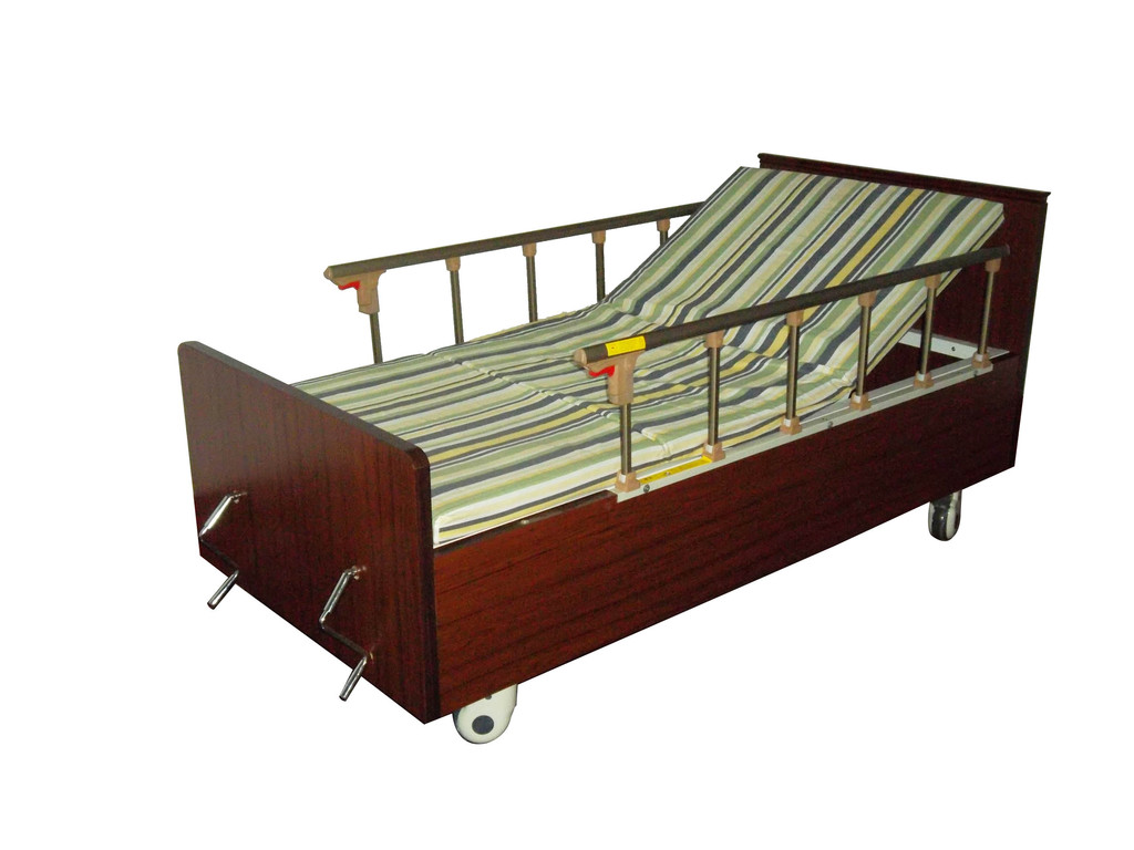 手摇护理床手摇木质护理床专供老年公寓老年护理