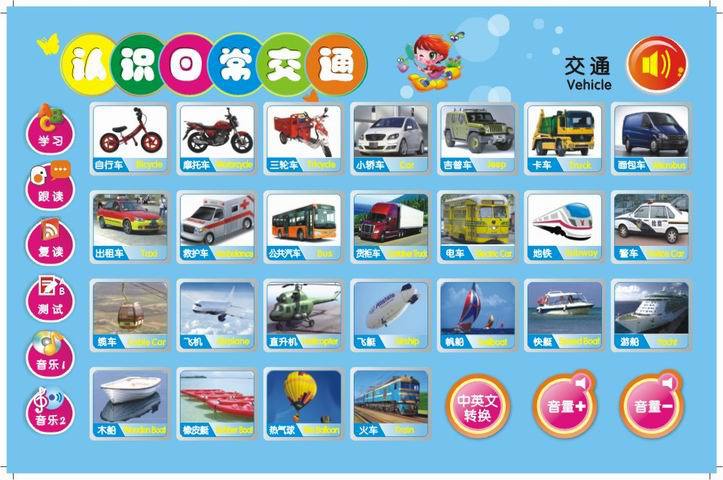 【电子有声语音】画写板,画板,白板,早教机,点读板,发声板