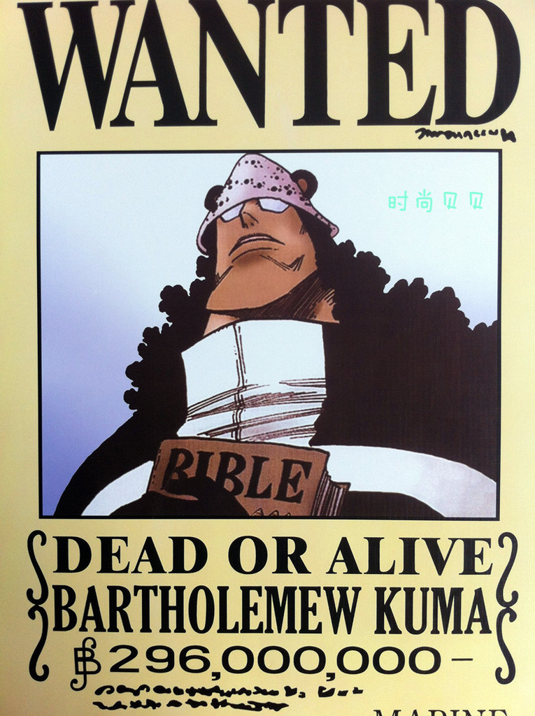 动漫压纹海报 海贼王海报 15张通缉令海报 时尚动漫海报批发 大号