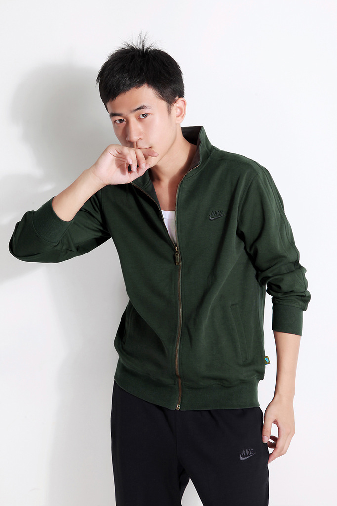 2012:男春秋运动套装 开衫拉链耐克套装男款 运动服 运动卫衣