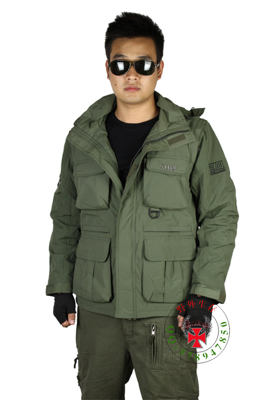 野外生存 511干探风衣 黑色