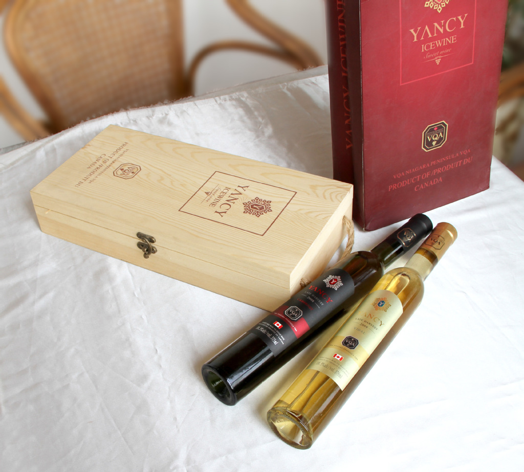 加拿大冰酒 vqa 云惜晚收红冰葡萄酒 375ml