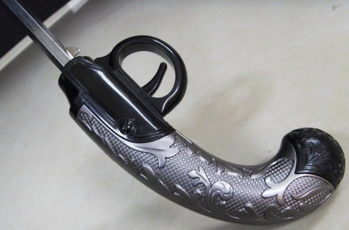 自动伞晴雨伞超酷短款西洋枪雨伞枪伞太阳伞防紫外线雨伞创意