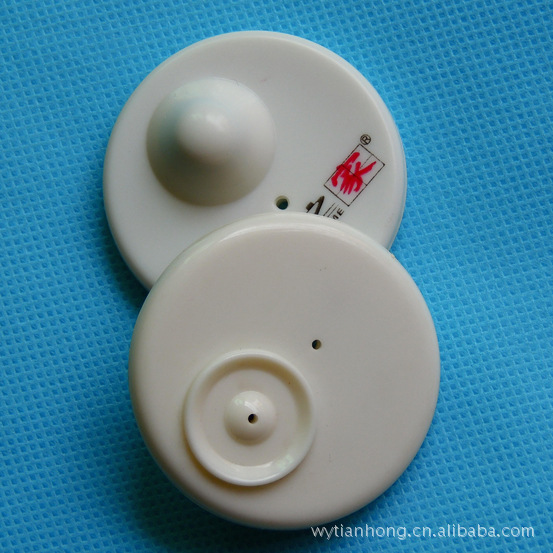 【衣服防盗扣 配有防盗钢钉服装防盗扣 超市内衣服饰硬防盗扣】浙江