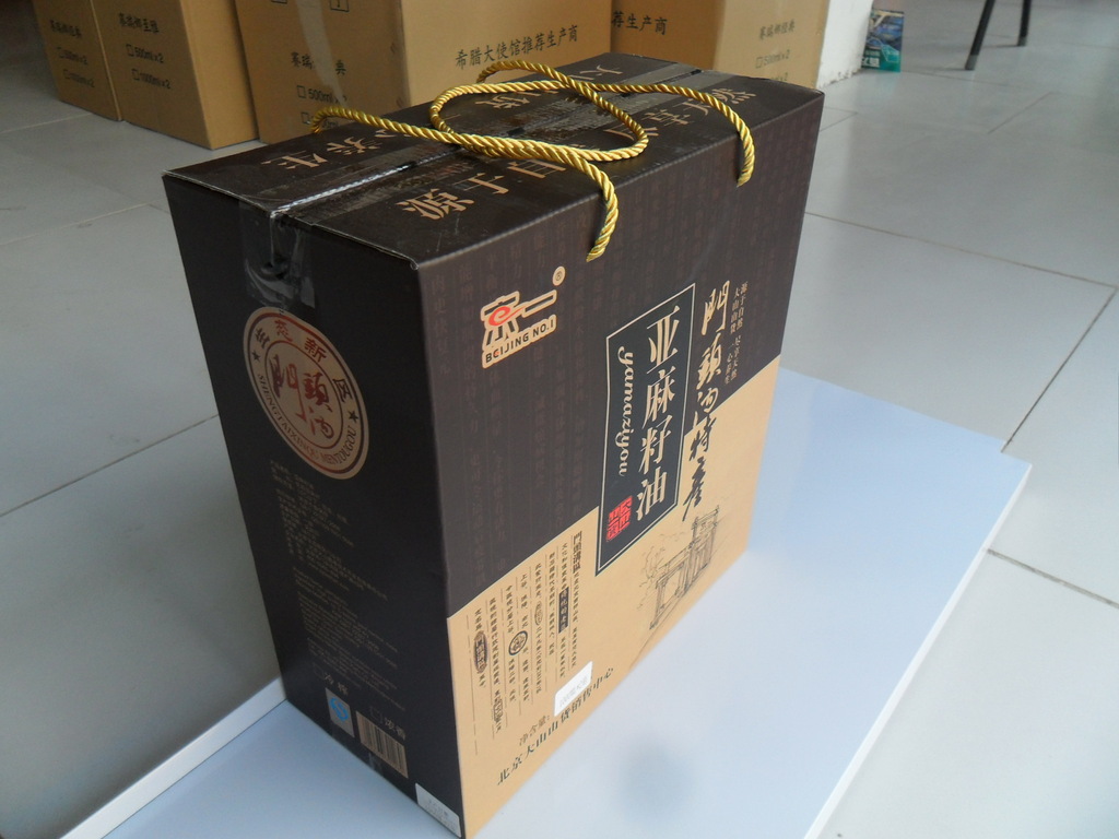 京一 门头沟特产 大山山货 亚麻籽油精品礼盒