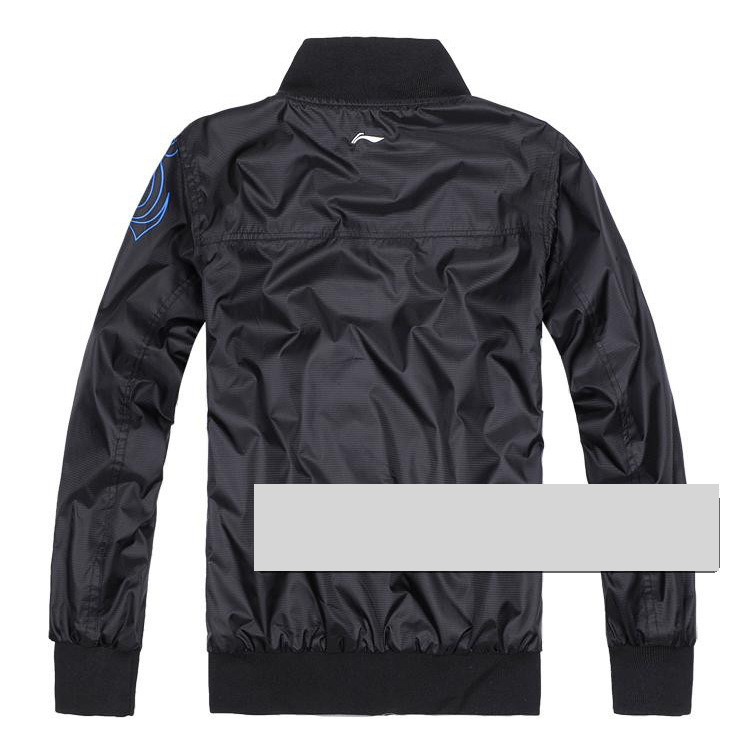 2012秋装李宁休闲运动男装 运动茄克 双面外套两穿夹克衫005