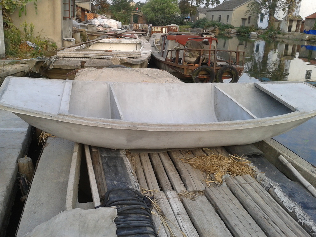 5t小型水泥船,用于捕捞,养殖业,河道清理等