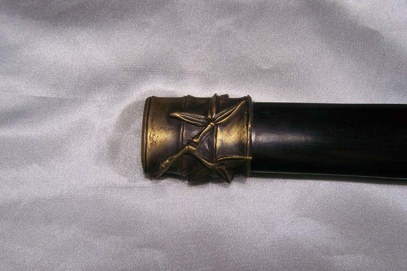 竹子剑 精模铜装 收藏馈赠 龙泉宝剑 纯手工打造 未开刃