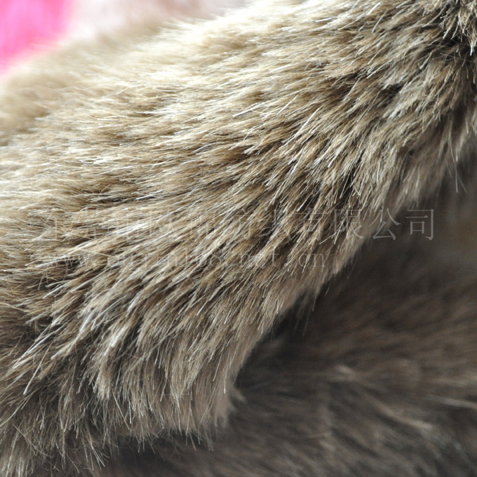 现货多色 仿真卡兔毛毛绒布面料 服装鞋材面辅料加工定做