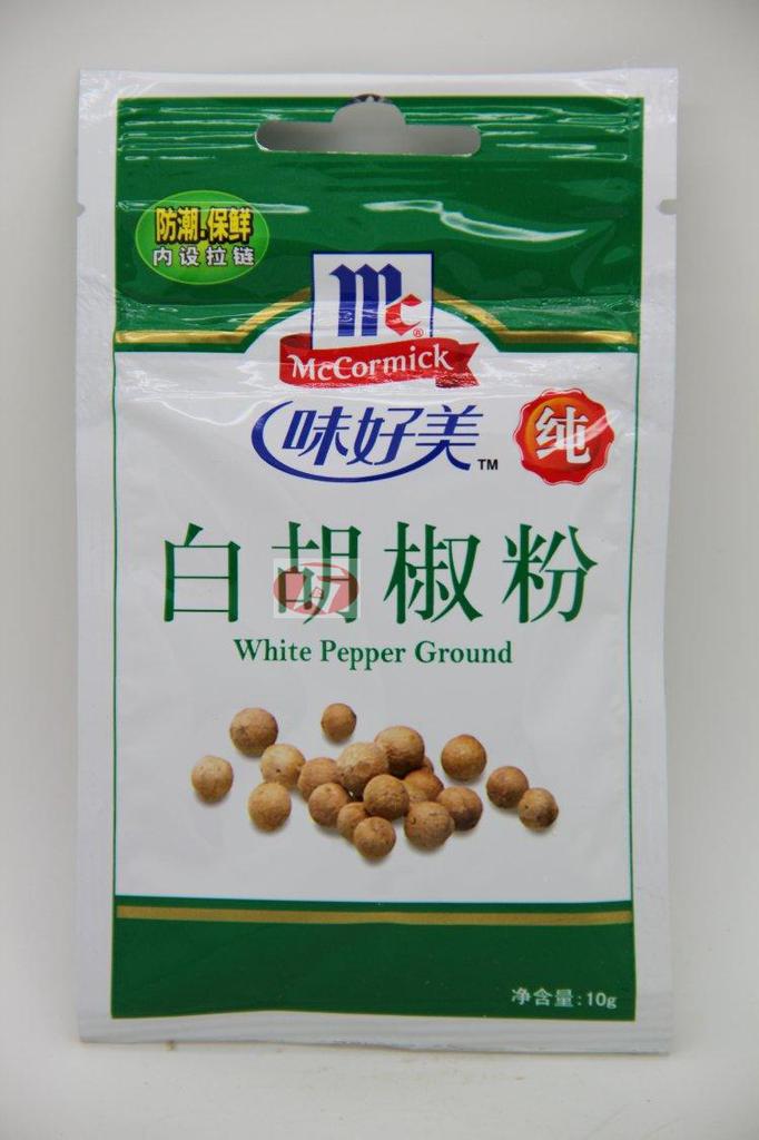 味好美 白胡椒粉10g