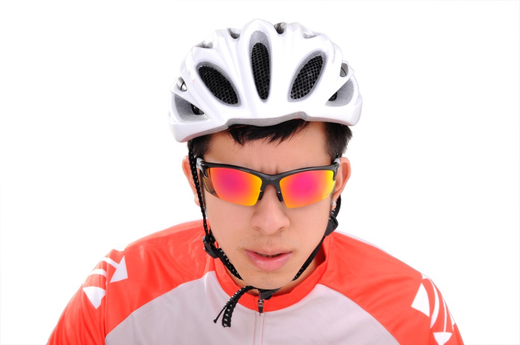 台湾酷帕炫彩骑行眼镜/运动眼镜6609两色入(可配近视)