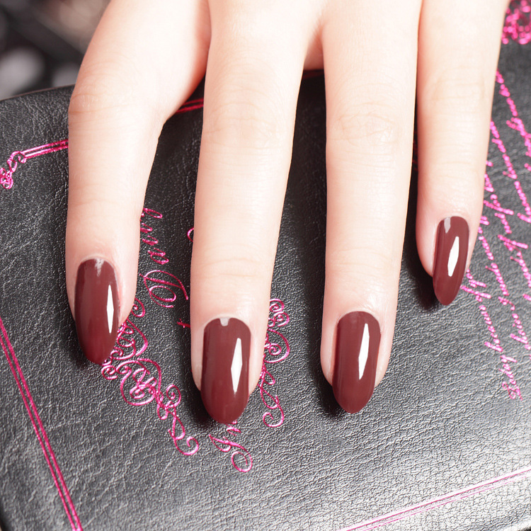 bgirl水性环保指甲油正品 无味无毒 诱人的棕红咖啡 s18