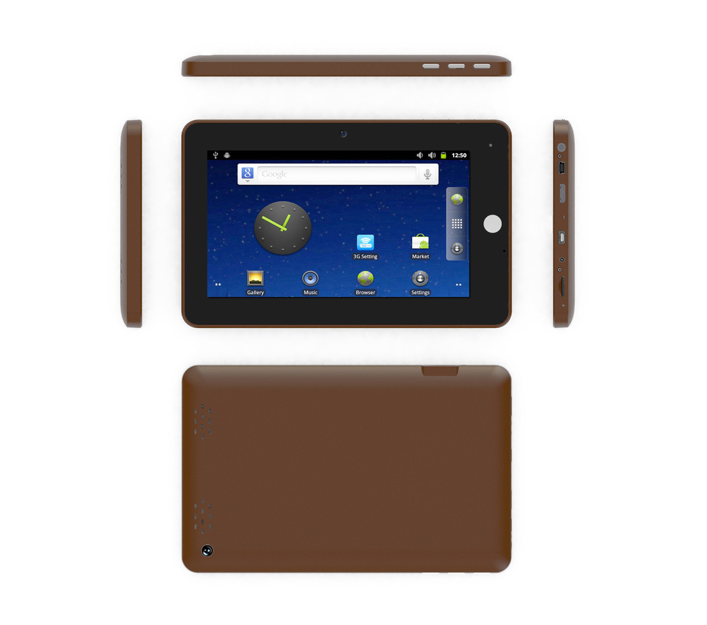 三星a8处理器电容屏zx-7b 7寸平板电脑打电话 3g通话/gps导航蓝牙