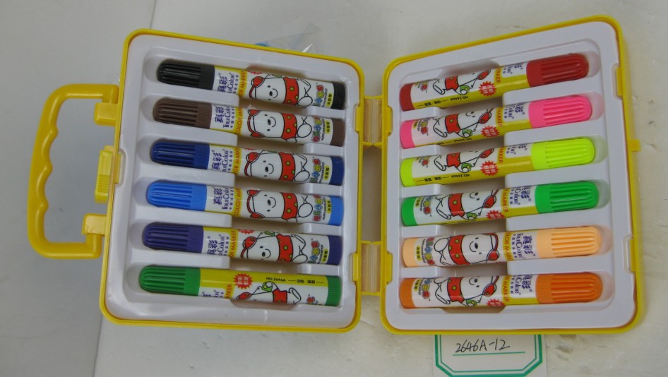 真彩12色水彩笔 绘画水彩笔 水彩笔12色 水彩笔 绘画笔2646a-12图片_4