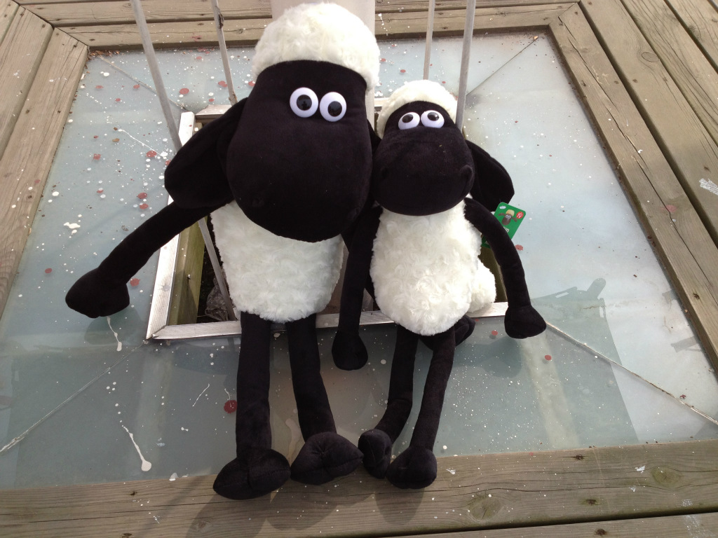 英国粘土动画小羊肖恩shaunthesheep多利羊公仔玩偶礼物-「人偶,娃娃