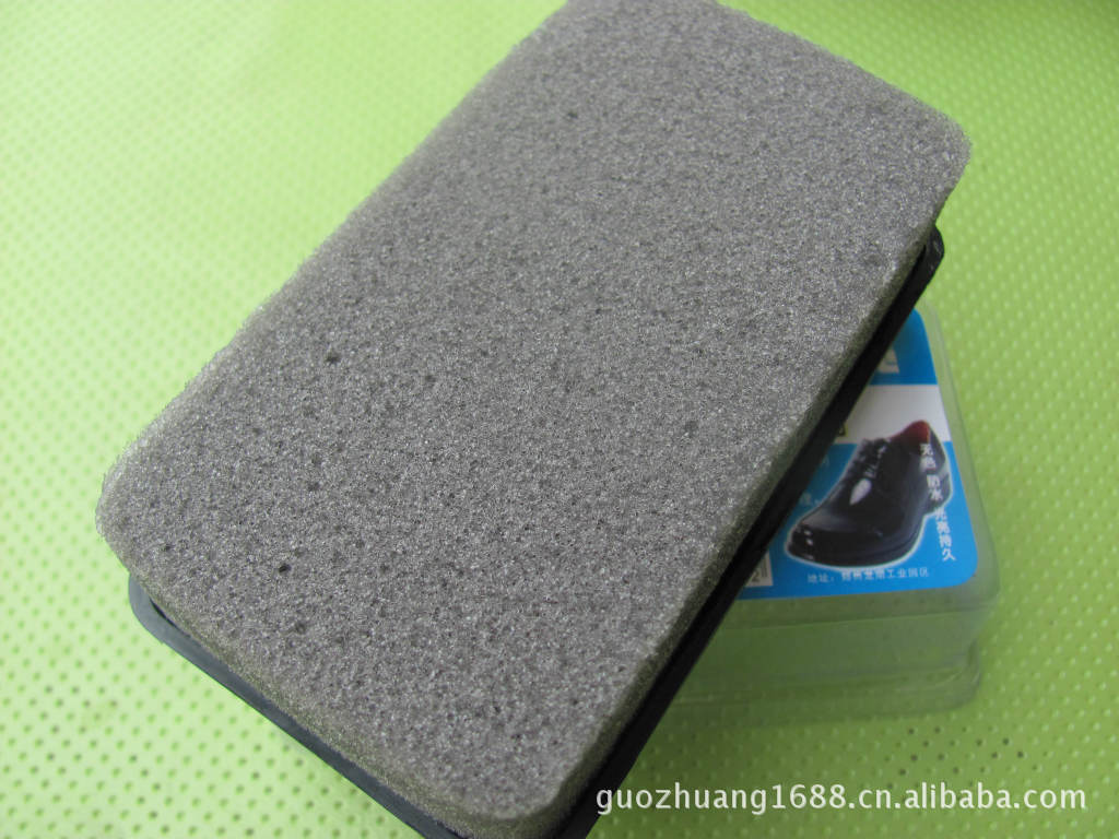 【厂家直销】【海绵鞋蜡】【双面】【工字型】