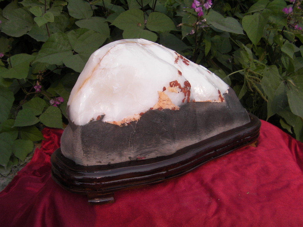 097号灵璧白灵玉 白灵璧 白灵石 白灵璧石 玉批发 家居摆件 吉祥