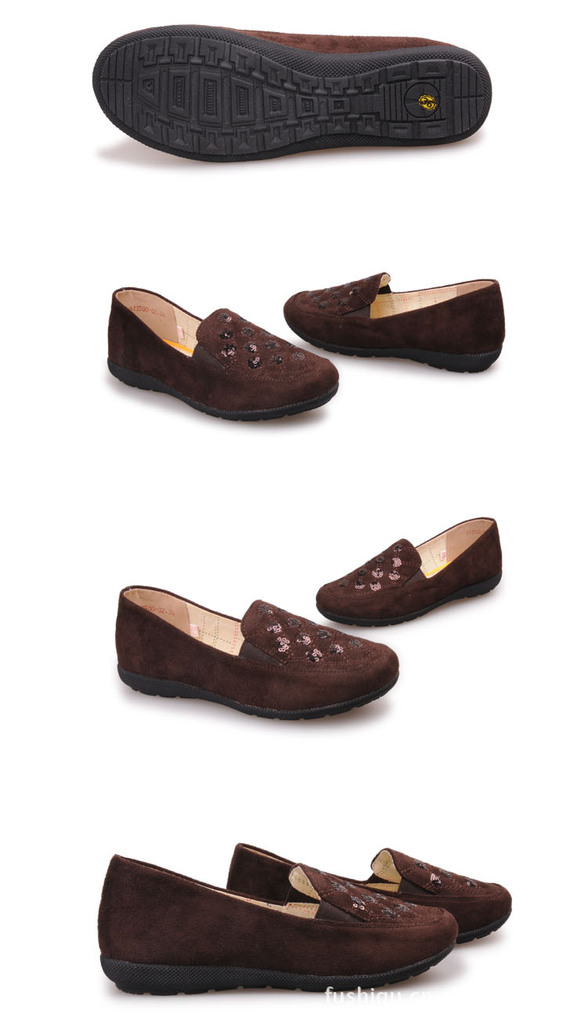 正品老北京福禄桐布鞋 中老年花朵休闲女款布鞋 批发