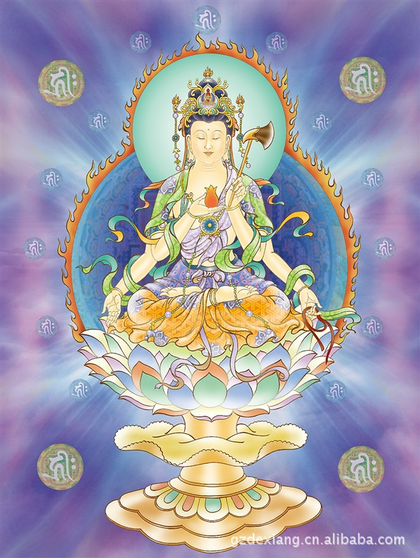 厂家直销批发宗教佛像观音像高清立体画挂件饰品3d三维立体画