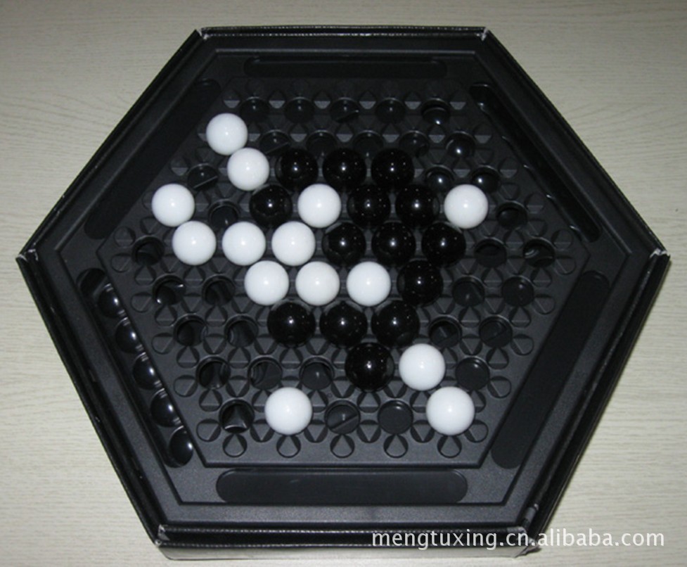 373一乐礼品 大王鲍 正品小乖蛋牌 大力士棋 abalone 黑白智推棋