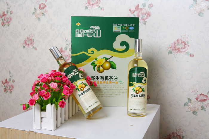 阁皂山野生纯茶油(精致优雅装)750ml*2瓶/盒