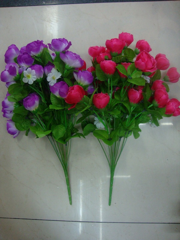 供应厂家直销绢花,仿真花 塑料花 插花 花朵 单支花等