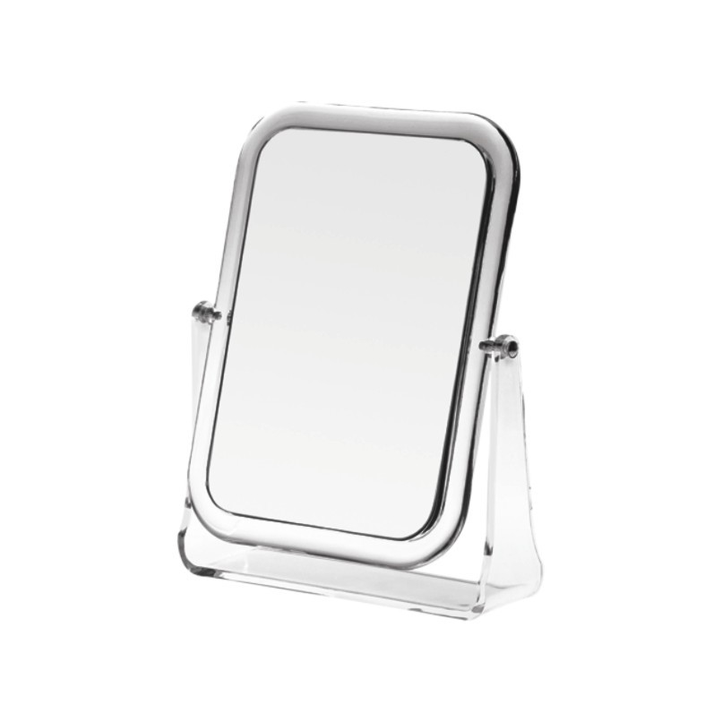 1004 四方形压克力镜子 化妆镜子 亚克力透明时尚简约梳妆台镜双