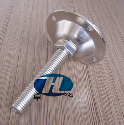 防滑橡胶调节杯脚,带定位孔冲压型杯脚,带定位孔流水线杯脚