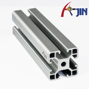 厂家批发铝型材 欧标工业铝合金流水线方形黑色4040 铝型材加工