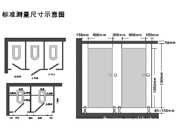 卫生间隔断,卫浴隔断,厕所隔断,公共厕所隔断