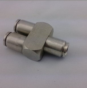 【厂家销售】不锈钢y型气动三通接头 不锈钢快插接头 y型气管接头