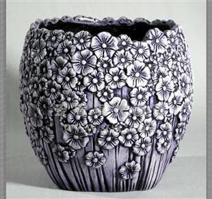 宁德花店 东侨区 闽东花木城 声春艺术 大花盆 免烧陶 s1056 d011