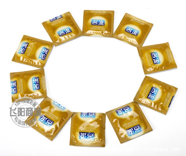 正品计生用品安全套 名流动感颗粒3只装 超薄润滑浮点避孕套批发(图)