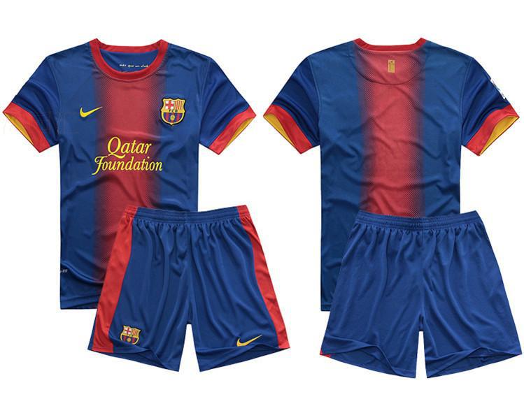 2012-2013赛季泰版巴萨罗纳主场球衣 足球服