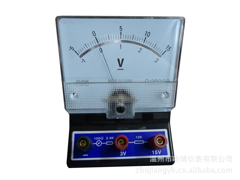 厂价直削教学用直流电压表,教学仪器,物理实验装置