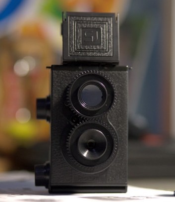 大人科学双反复古相机lomo相机135胶卷diy组装相机彩色版