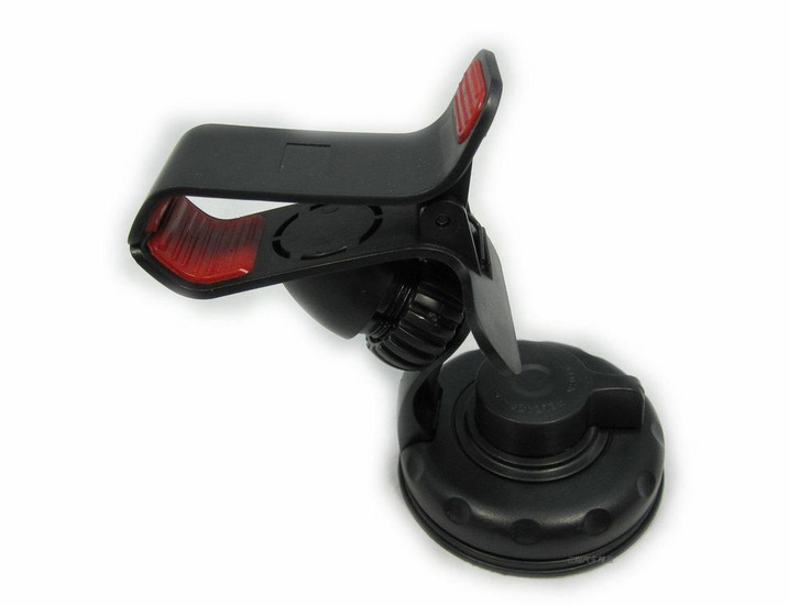 新款夹式导航支架手机架 360度旋转夹子 白色9.5元 大号夹子