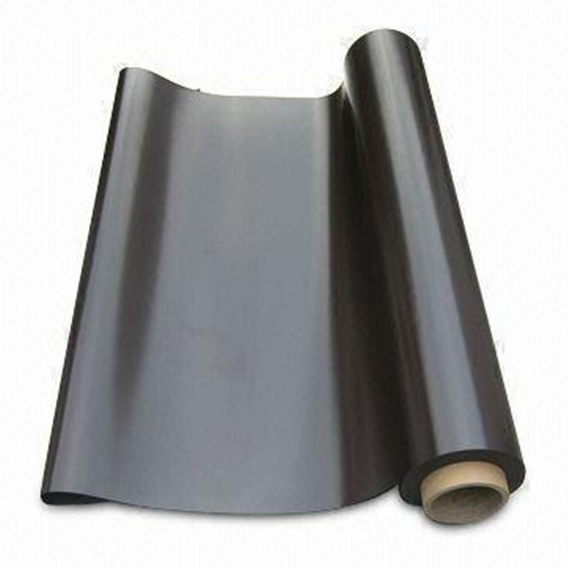 供应同性橡胶磁条对吸橡胶磁条有磁面上光油