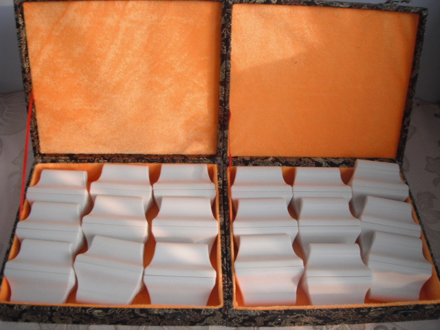 书画磁铁 写生磁铁 绘画 18个吸铁石 美术 国画 磁性镇尺 带锦盒