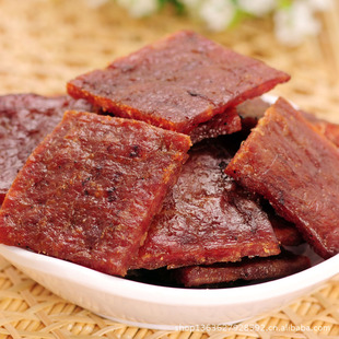 英记饼家 现烤肉干原味牛肉干 澳门特产 肉干 肉脯 抽真空发货