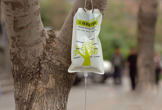 供应东莞长源包装专业订做大树输液袋针管大树吊针输液袋 环保安全