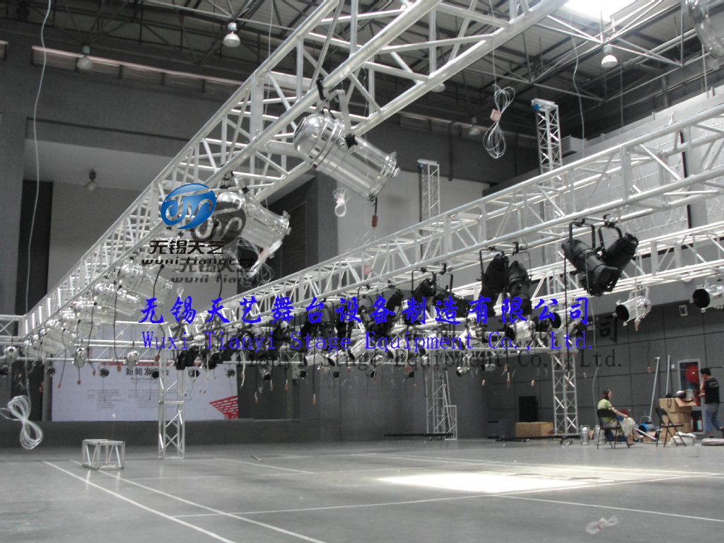 灯光架/铝合金桁架/活动展架/桁架批发/舞台桁架truss架】价格,厂家