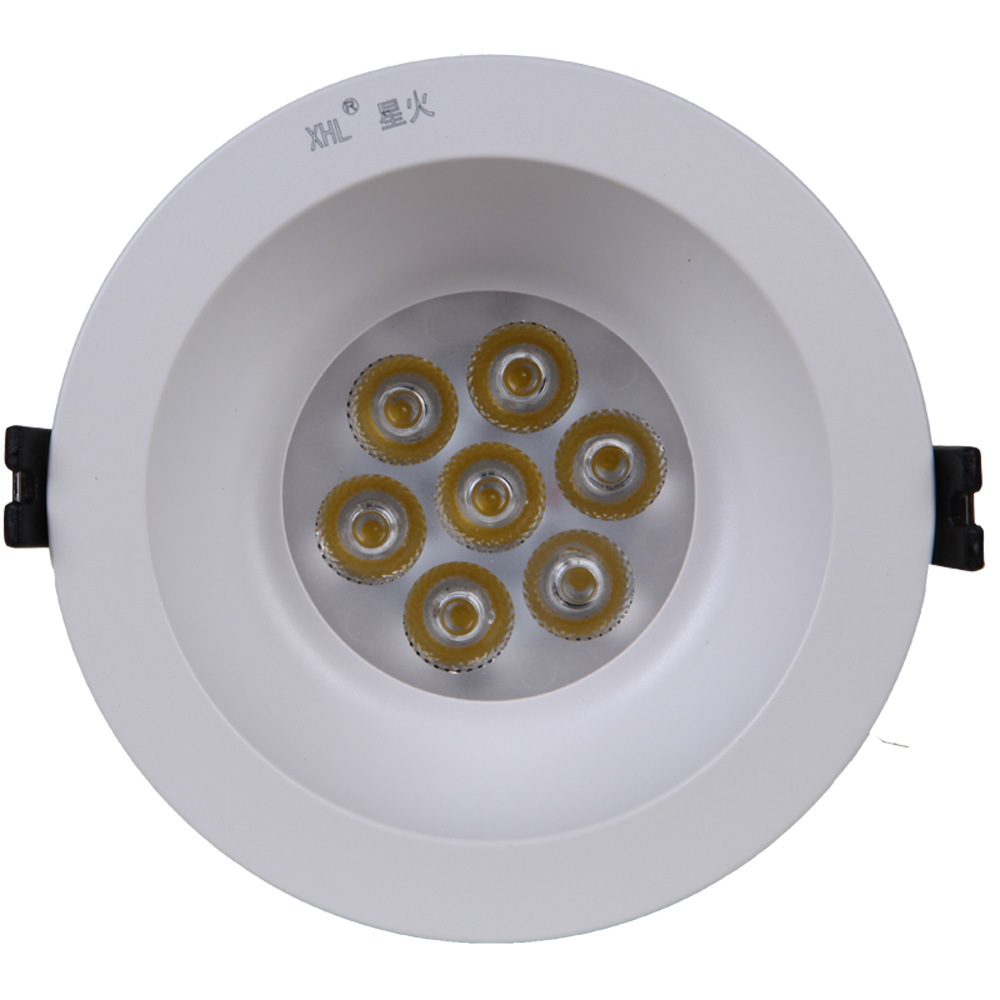 星火照明 防眩天花灯 led照明灯饰 12w 供应批发