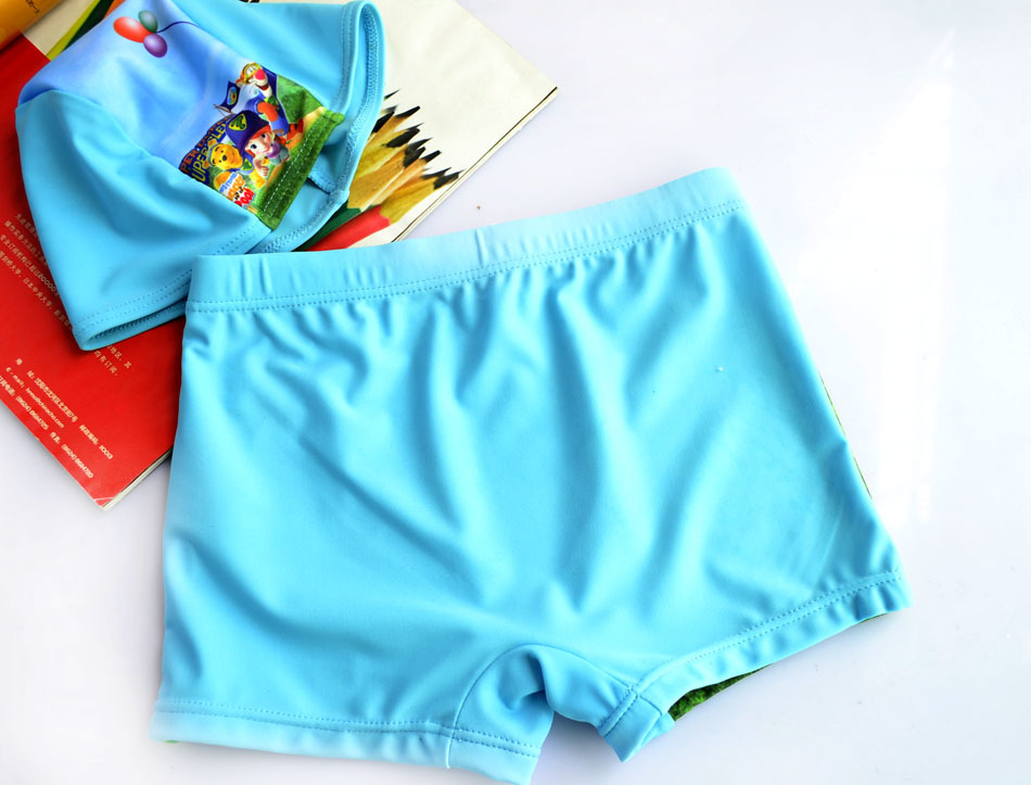 吉祥家c026批发儿童泳裤 卡通男童游泳裤 老虎p00h