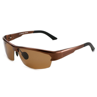 粗框金属 偏光铝镁太阳眼镜 冲爆款必备 时尚男士墨镜厂家合作