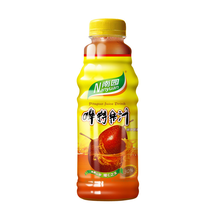 南园啤特果汁 甘肃特产果品饮料500ml 健脾养胃解酒保肝好饮品