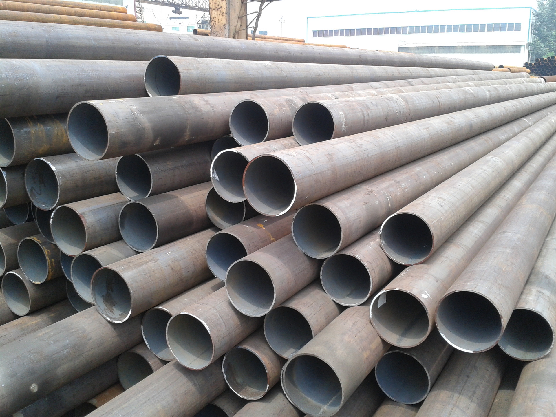 建龙热轧无缝钢管gb/t8162-2008 现货 12米以上长度-「无缝钢管」-马