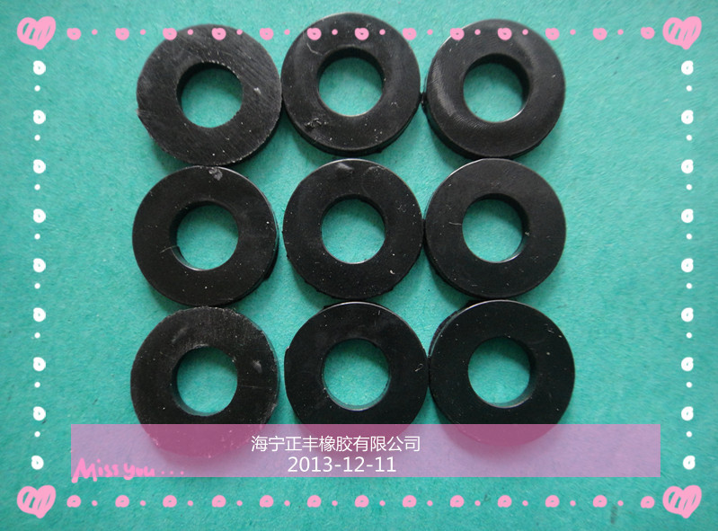 非标定制丁苯橡胶平垫圈密封圈