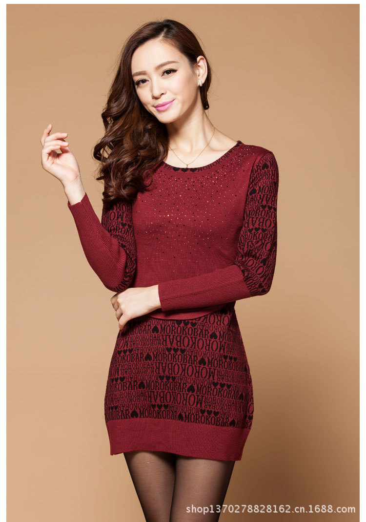 新款针织衫 套口毛衣 女士打底衫 长袖羊毛衫 濮院毛衫批发