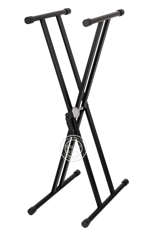 wd-613双管x型适合54键及以上型号电钢琴支架数码钢琴架